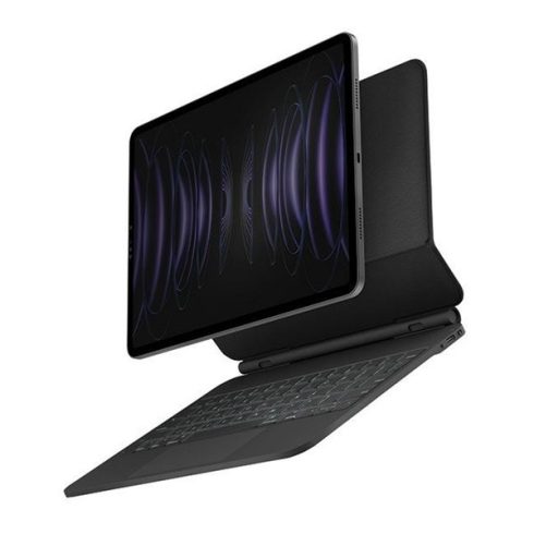 Uniq Venno Apple iPad Pro 11”(2022/21) / Air 10.9 (2022/20) mágneses bluetooth billentyűzet, fekete