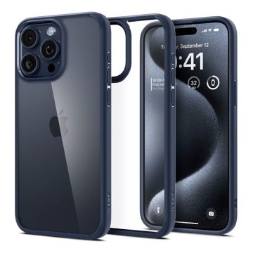   Spigen Ultra Hybrid Apple iPhone 15 Pro tok, Navy, sötétkék