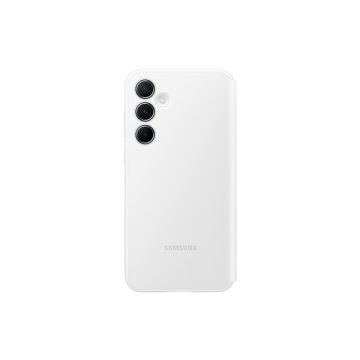   Samsung Galaxy A55 5G Smart View gyári flip tok, fehér, EF-ZA556CWE
