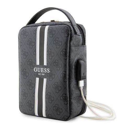 Guess 4G Printed Stripes GUHBP4RPSK rendszerező táska, fekete
