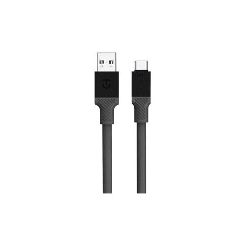 Tactical Fat Man USB / USB-C töltő- és adatkábel, 1m, szürke