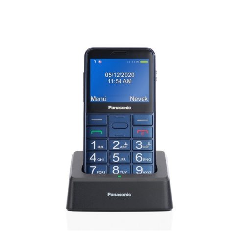 Panasonic KX-TU155EXCN nyomógombos mobiltelefon készülék, kék