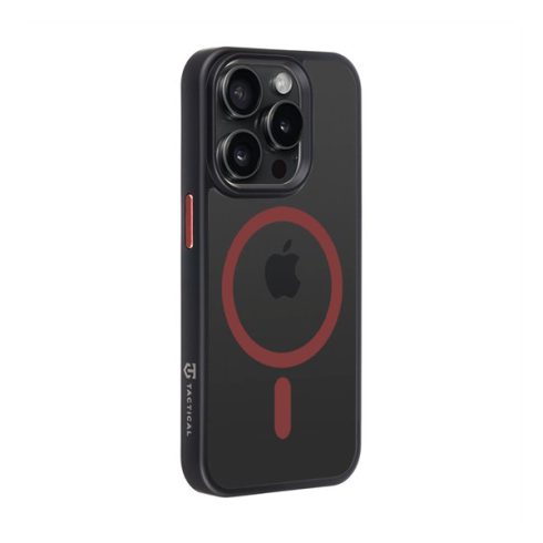 Tactical MagForce Hyperstealth 2.0 Apple iPhone 15 Pro tok, fekete/piros