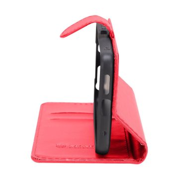   Tactical Field Notes Xiaomi Redmi 12 4G/5G, flip/oldalra nyíló tok, piros