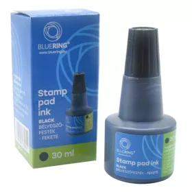Bluering Stempeltinte 30ml, Schwarz BLUME