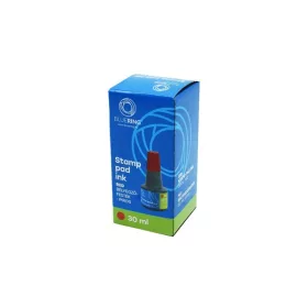 Bluering Stempeltinte 30 ml, rote Blume, 1 Stück
