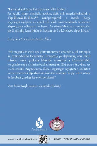 Nutrition-Setting™ Kochbuch 1. Van Noortwijk Laurien - Sándor Lőrinc