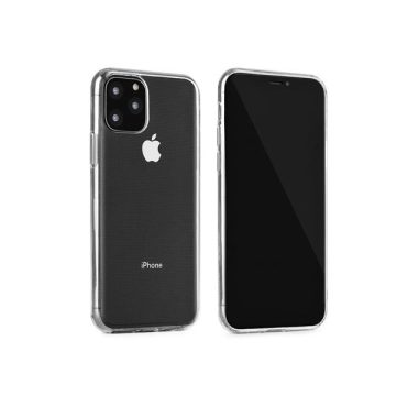   0,5mm Ultra Slim Apple iPhone 16 Plus szilikon hátlap tok, átlátszó