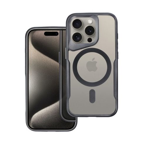 Ergofit Apple iPhone 16 MagSafe kompatibilis hátlap tok, fekete