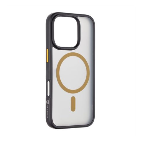 Tactical MagForce Hyperstealth 2.0 Apple iPhone 16 Pro MagSafe kompatibilis tok, fekete/sárga