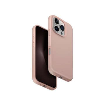   Uniq Lino Apple iPhone 16 Pro Magsafe szilikon tok, rózsaszín