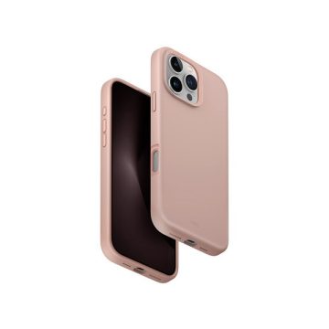  Uniq Lino Apple iPhone 16 Pro Max Magsafe szilikon tok, rózsaszín