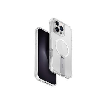   Uniq Eleva Apple iPhone 16 Pro Max Magsafe szilikon tok tartó résszel, átlátszó