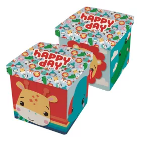   Fisher Price Úložný priestor na hračky Happy Day 30×30×30 cm