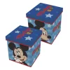 Veselý úložný priestor na hračky Disney Mickey 30×30×30 cm