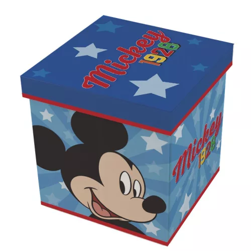 Veselý úložný priestor na hračky Disney Mickey 30×30×30 cm