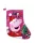 Peppa Pig Ružové vianočné ponožky s krbom a čižmičky 42 cm