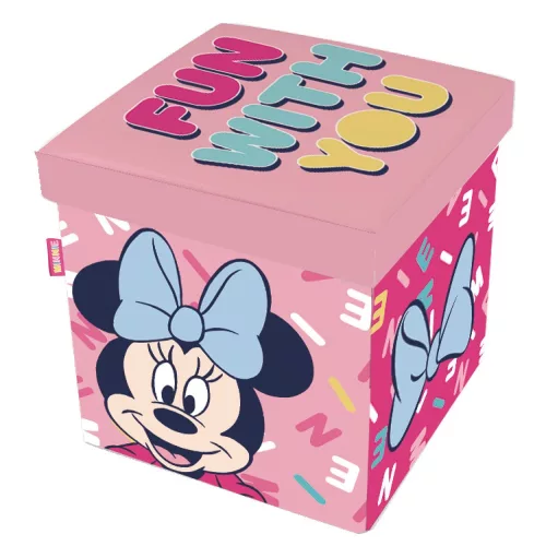 Úložný priestor na hračky Disney Minnie Fun 30×30×30 cm