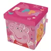 Úložný priestor na hračky Prasiatko Peppa Happy 30×30×30 cm