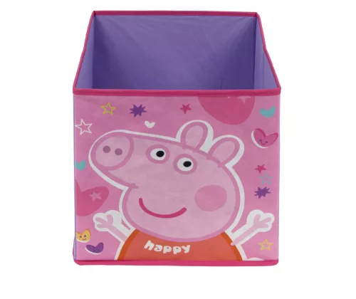 Úložný priestor na hračky Prasiatko Peppa Happy 31×31×31 cm