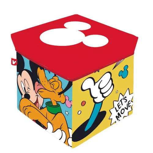 Úložný priestor na hračky Disney Mickey Mouse Let's Move 30×30×30 cm