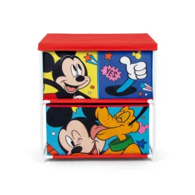   Stojan na hračky Disney Mickey Let's Move s 3 priehradkami 53x30x60 cm