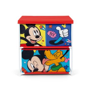   Disney Mickey, Pluto játéktároló állvány 3 rekeszes 53x30x60 cm