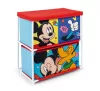 Stojan na hračky Disney Mickey Let's Move s 3 priehradkami 53x30x60 cm