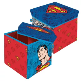 Superman-Comic-Spielzeugaufbewahrung 30×30×30 cm