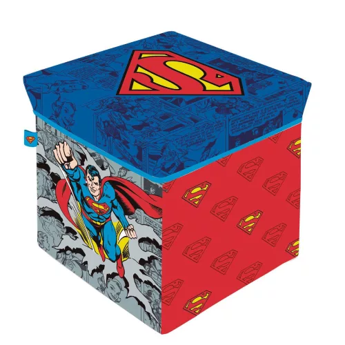 Úložný priestor na hračky s komiksmi Superman 30×30×30 cm