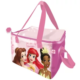   Disney Prinzessinnen Pinke Thermo-Lunchtasche, Kühltasche 22,5 cm