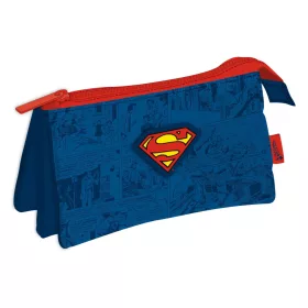 Superman Comic Stiftehalter mit 3 Fächern, 21 cm