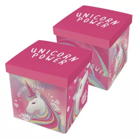 Spremnik za igračke Unicorn Power 30×30×30 cm