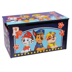   Paw Patrol Friends Aufbewahrungsbox aus Holz für Spielzeug, 55,5 x 29,5 x 30 cm