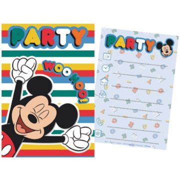 Disney Mickey Party meghívó