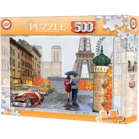 Städte (Paris) Stadtzentrum-Puzzle, 500 Teile