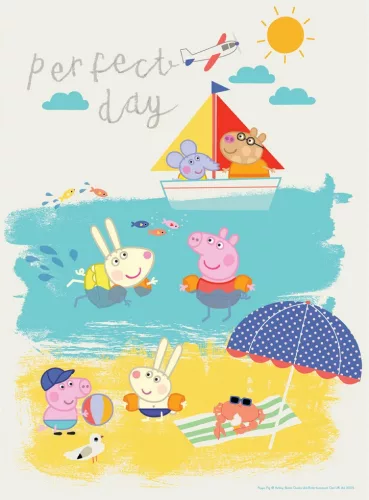 Peppa Pig Sommerferien-Puzzle, 24 Teile