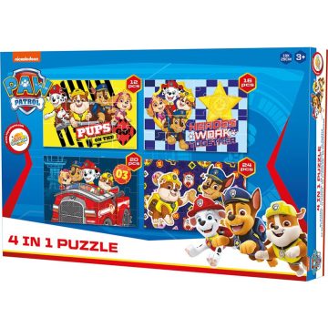 Mancs Őrjárat puzzle 4 az 1-ben