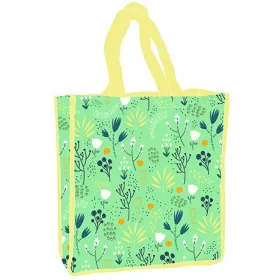 Einkaufstasche Flower Green, 34 cm