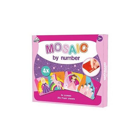 Hercegnő Magic habszivacs mozaikos kreatív szett