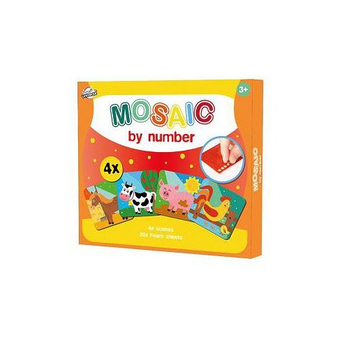 Állatos Farm habszivacs mozaikos kreatív szett
