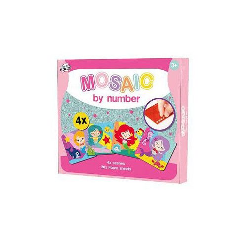 Sellő habszivacs mozaikos kreatív szett