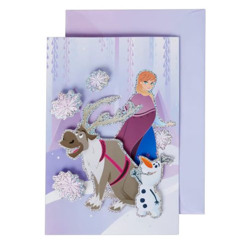 Disney Jégvarázs Friends 3D üdvözlőkártya