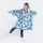 Disney Lilo & Stitch, Blue der Sternenhund, Kuscheldecke aus Plüschfleece, Poncho, 7-14 Jahre