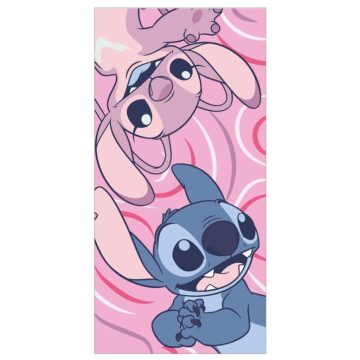   Disney Lilo és Stitch, A csillagkutya fürdőlepedő, strand törölköző 70x140cm (Fast Dry)