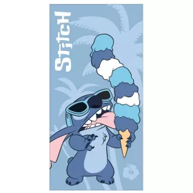   Disney Lilo és Stitch, A csillagkutya Ice Cream fürdőlepedő, strand törölköző 70x140cm (Fast Dry)