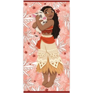   Disney Vaiana Pua fürdőlepedő, strand törölköző 70x140cm (Fast Dry)
