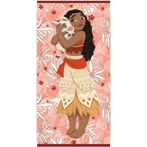 Disney Vaiana Pua fürdőlepedő, strand törölköző 70x140cm (Fast Dry)