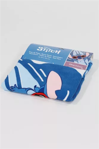 Disney Lilo és Stitch, A csillagkutya Relax strand törölköző poncsó 55x110 cm (Fast Dry)
