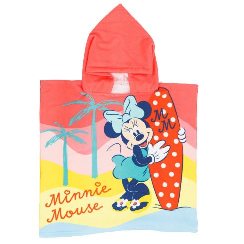 Disney Minnie strand törölköző poncsó 55x110 cm (Fast Dry)